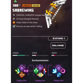 minecraft dungeons:  sabrewing