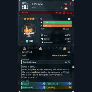 Max Legit Flaracle god-roll (legit attacker)