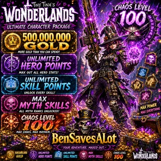 bensavesalot character package