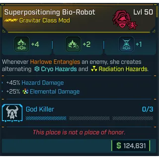 god-roll super positioning bio- robot (hazard & elemental)
