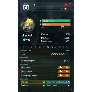 Menasting terra godroll (worker) pal palworld