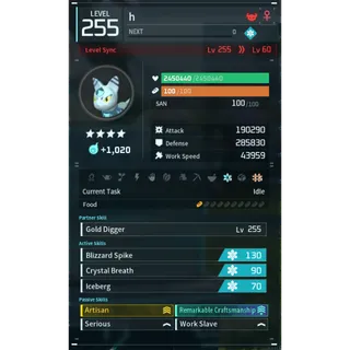 mau cryst godroll (farmer) (modded) pal palworld