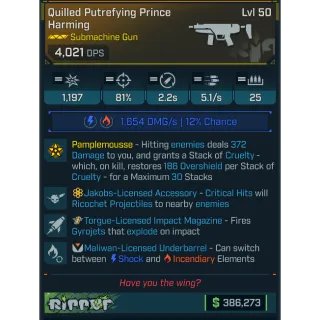 GROLL prince harming (elec/fire)