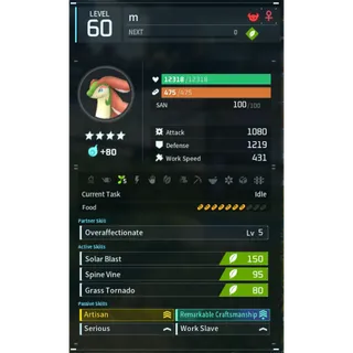 Broncherry godroll (worker) pal palworld