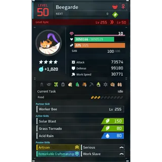 beegarde godroll (modded worker) pal palworld