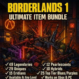  Borderlands 1 Ultimate Gear Cache (xbox/pc)