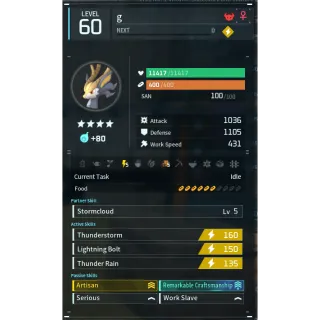 fengelope lux godroll (worker) pal palworld