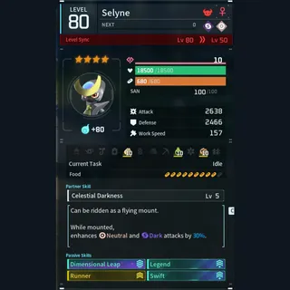 Max Legit Selyne god-roll (glider/transport/full-speed mount)