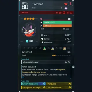 Max Legit Tombat god-roll (booster)