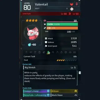 Max Legit Valentail god-roll (worker)
