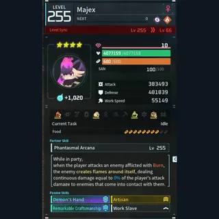 Palworld: Modded Majex godroll (worker) pal Pals | Pal World | Pals