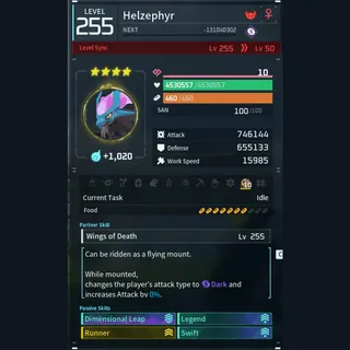 Modded Helzephyr god-roll (glider/transport/full-speed mount)