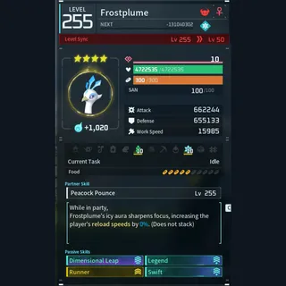 Modded Frostplume god-roll (glider/transport/full-speed mount)