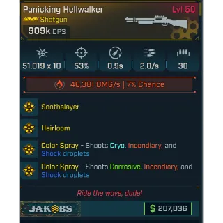 modded hellwalker over  millions of dps