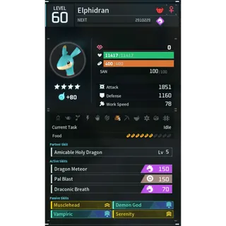 Elphidran  godroll (attacker) pal palworld