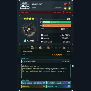 Palworld: Modded Warsect godroll (attacker) pal Pals | Pal World | Pals