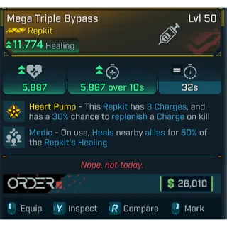 GROLL mega triple bypass (medic) repkit