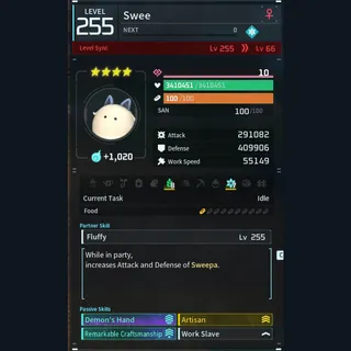 Palworld: Modded Swee godroll (worker) pal Pals | Pal World | Pals
