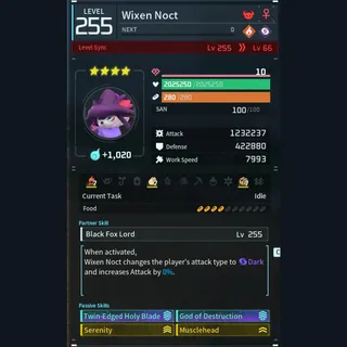 Palworld: Modded Wixen godroll (attacker) pal Pals | Pal World | Pals