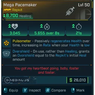 god-roll Mega pacemaker