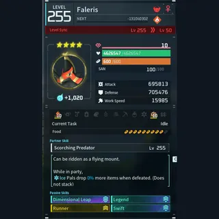 Modded Faleris god-roll (glider/transport/full-speed mount)