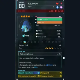 Max Legit Azurobe god-roll (booster)