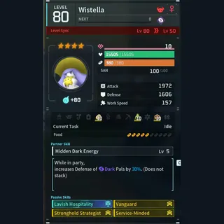 Max Legit Wistella god-roll (booster)
