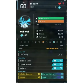 Palworld: reindrix mount (mount)(god-roll) Pals Pals | Pal World | Pals
