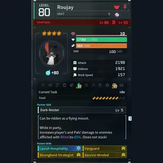 Max Legit Roujay god-roll (booster)
