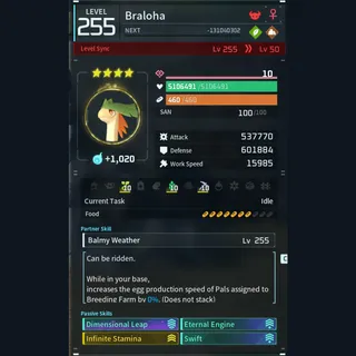 Modded Braloha god-roll (mount)