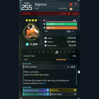 Modded Digtoise god-roll (worker)