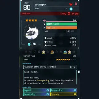 Max Legit Wumpo god-roll (legit attacker)