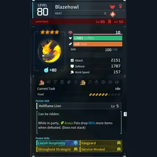Max Legit Blazehowl god-roll (booster)
