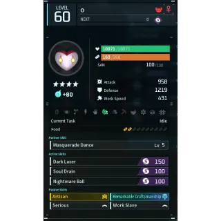 Omascul godroll (worker) pal palworld