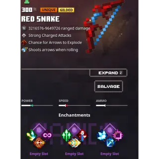 minecraft dungeons:  guardian bow