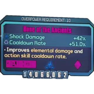 borderlands 2: Bone of the Ancients (Xbox/PC) (adjustable level) 