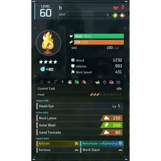 robinquill terra godroll (worker) pal palworld