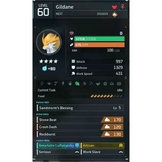 Gildane godroll (worker) pal palworld