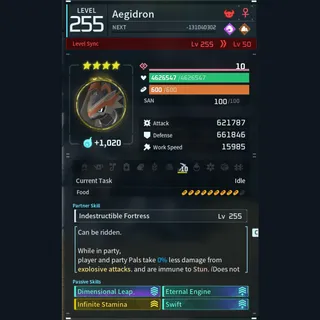 Modded Aegidron god-roll (mount)