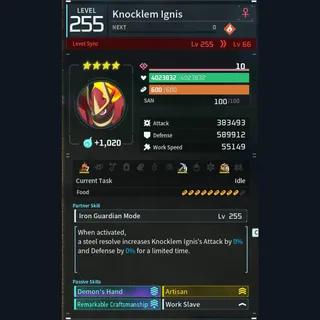 Palworld: Modded Knocklem godroll (worker) pal Pals | Pal World | Pals