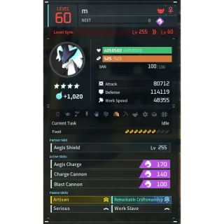 Silvegis (worker)(MODDED) Palworld