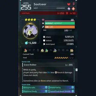 Modded Sootseer god-roll (tank)