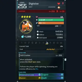 Modded Digtoise god-roll (glider/transport/full-speed mount)
