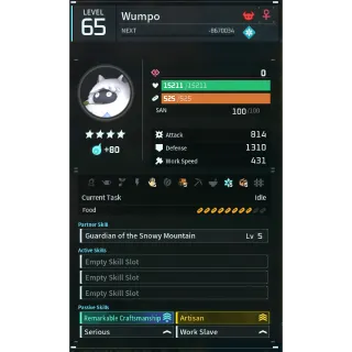 wotan (worker)(god-roll) Palworld