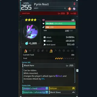 Palworld: Modded Pyrin godroll (worker) pal Pals | Pal World | Pals
