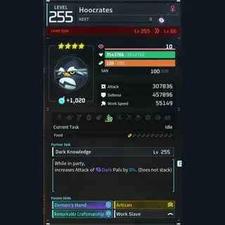 Palworld: Modded Hoocrates godroll (worker) pal Pals | Pal World | Pals