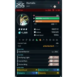 hartalis (atacker)(MODDED) Palworld