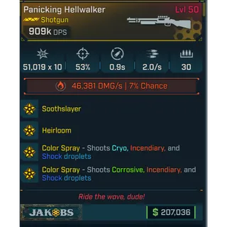 modded hellwalker over  millions of dps