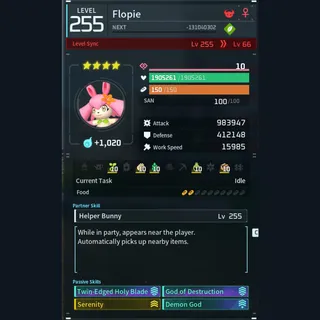 Palworld: Modded Flopie godroll (attacker) pal Pals | Pal World | Pals