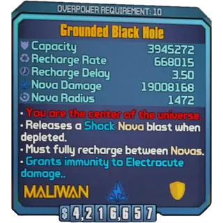 borderlands 2: Black Hole (Xbox/PC) (adjustable level)